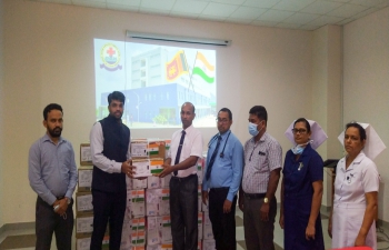 Handing over of Drugs & Medical Supplies to Hambantota General Hospital